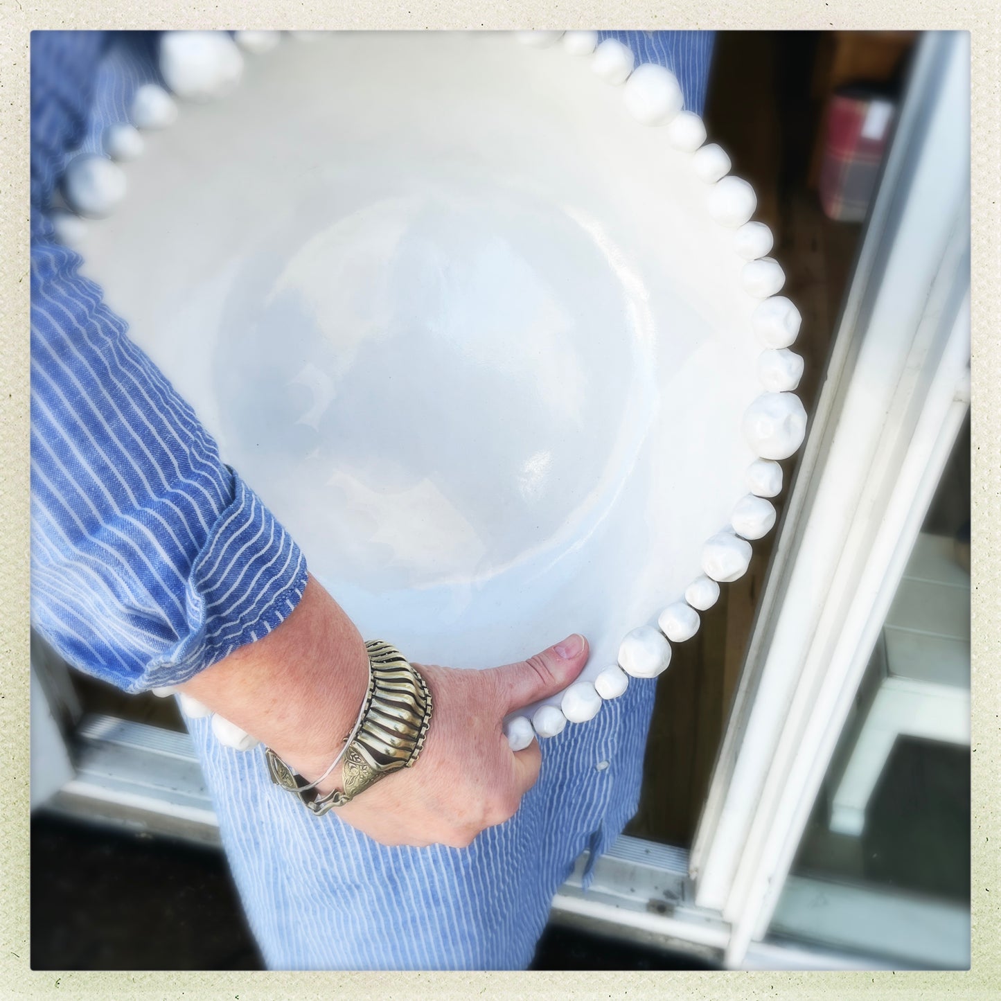 Pebble Serving Bowl