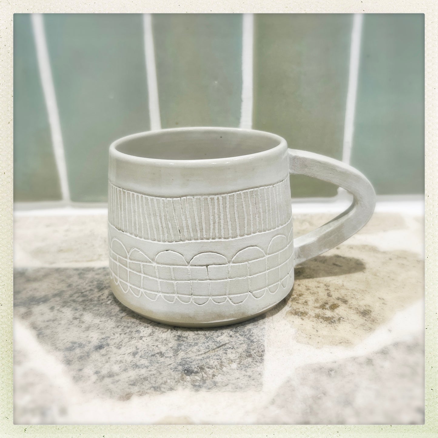 Puglia Etch Coffee Cup