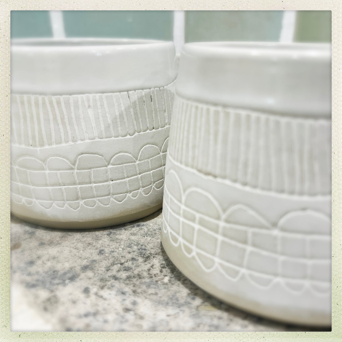Puglia Etch Coffee Cup