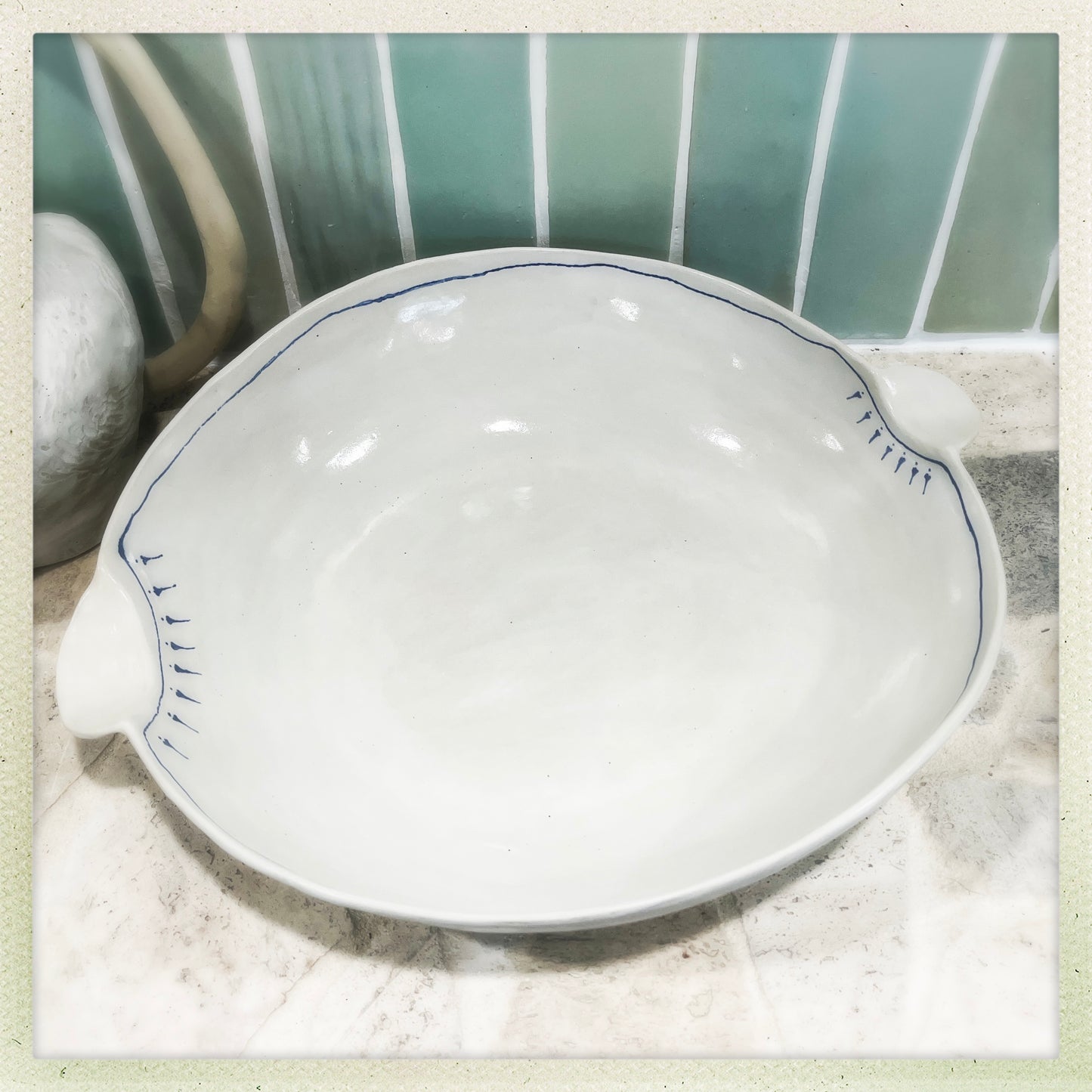 Puglia Pattern Bowl