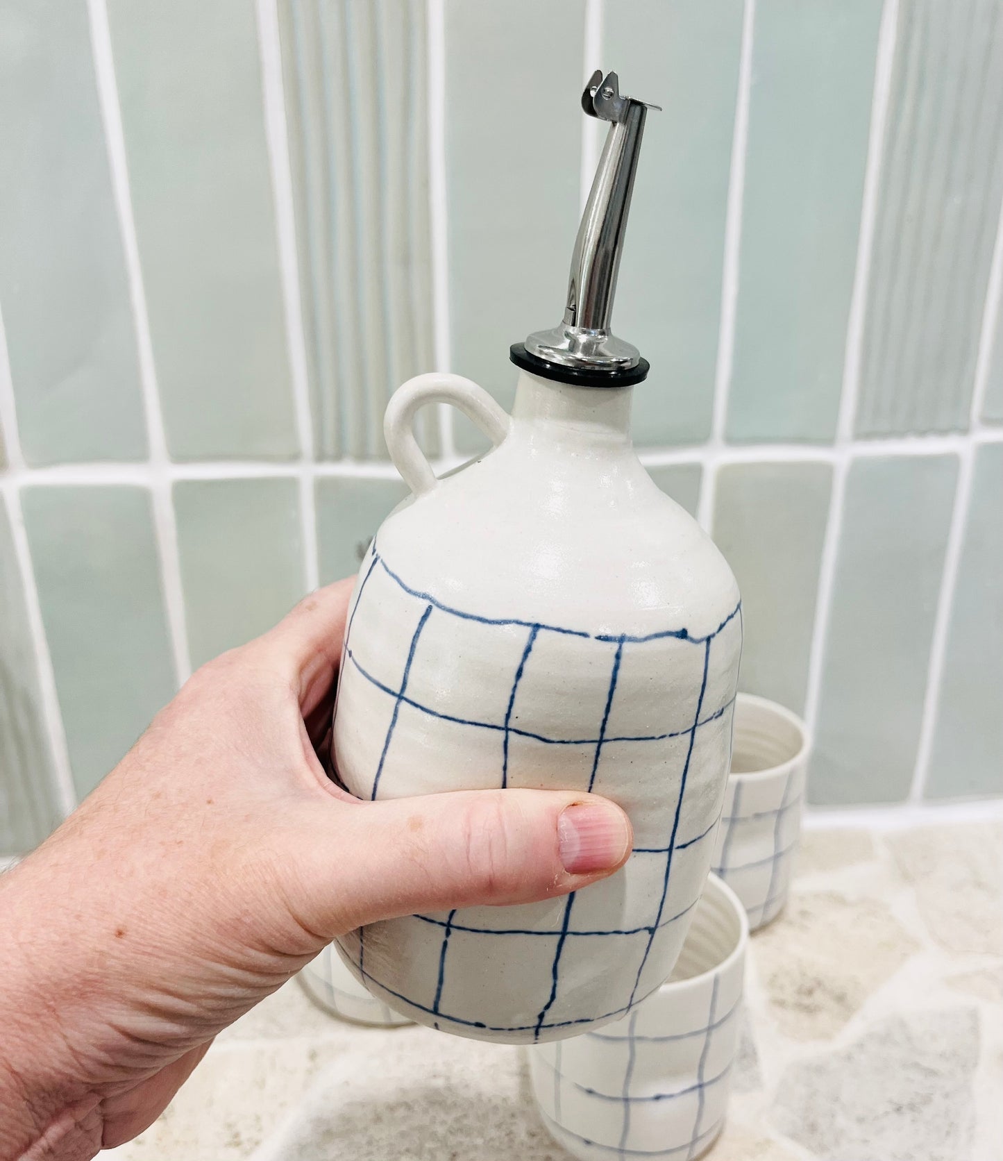 Grid Oil Pourer