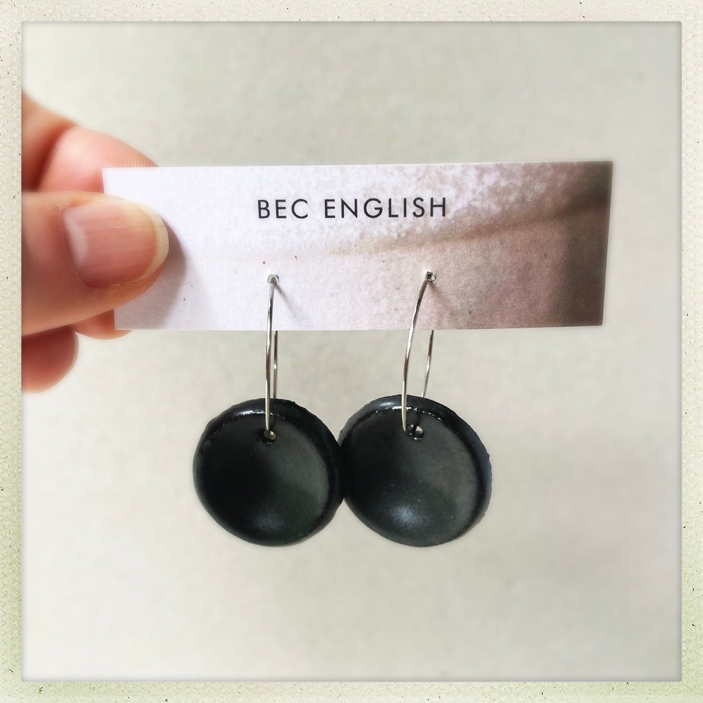 Disc Earrings