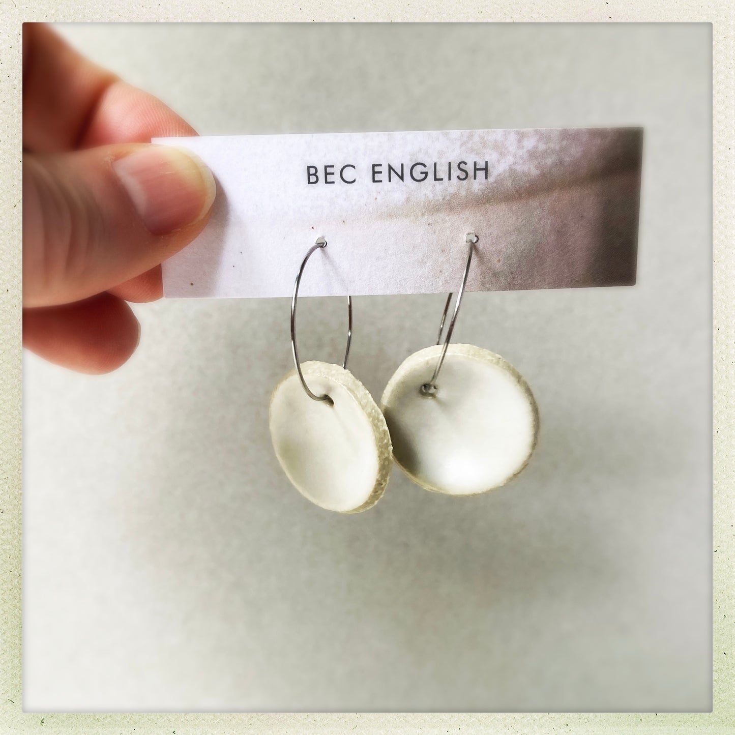 Disc Earrings