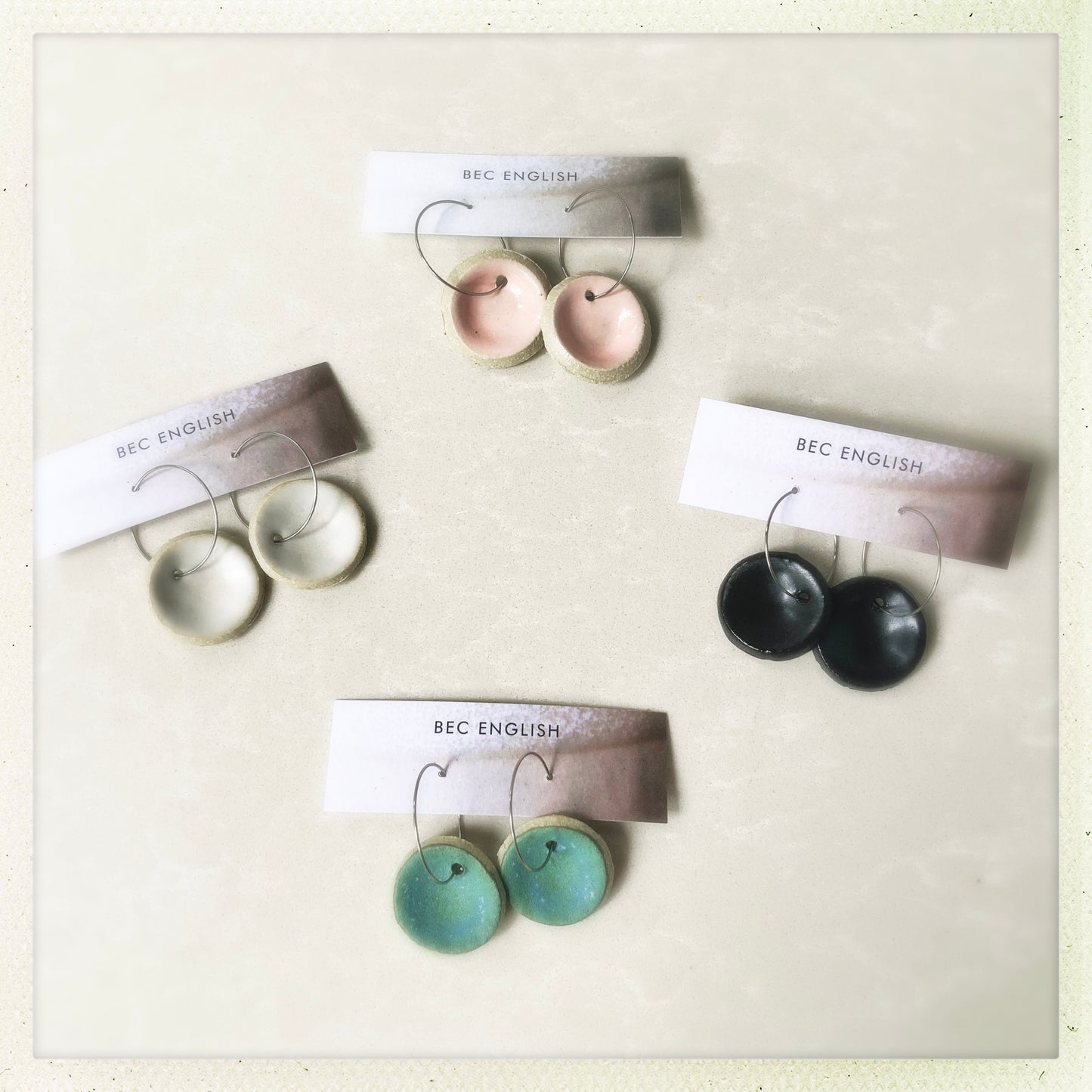 Disc Earrings