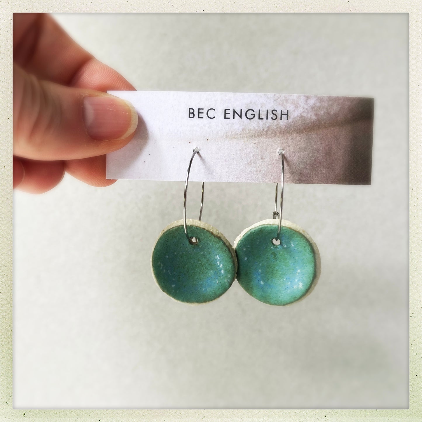 Disc Earrings