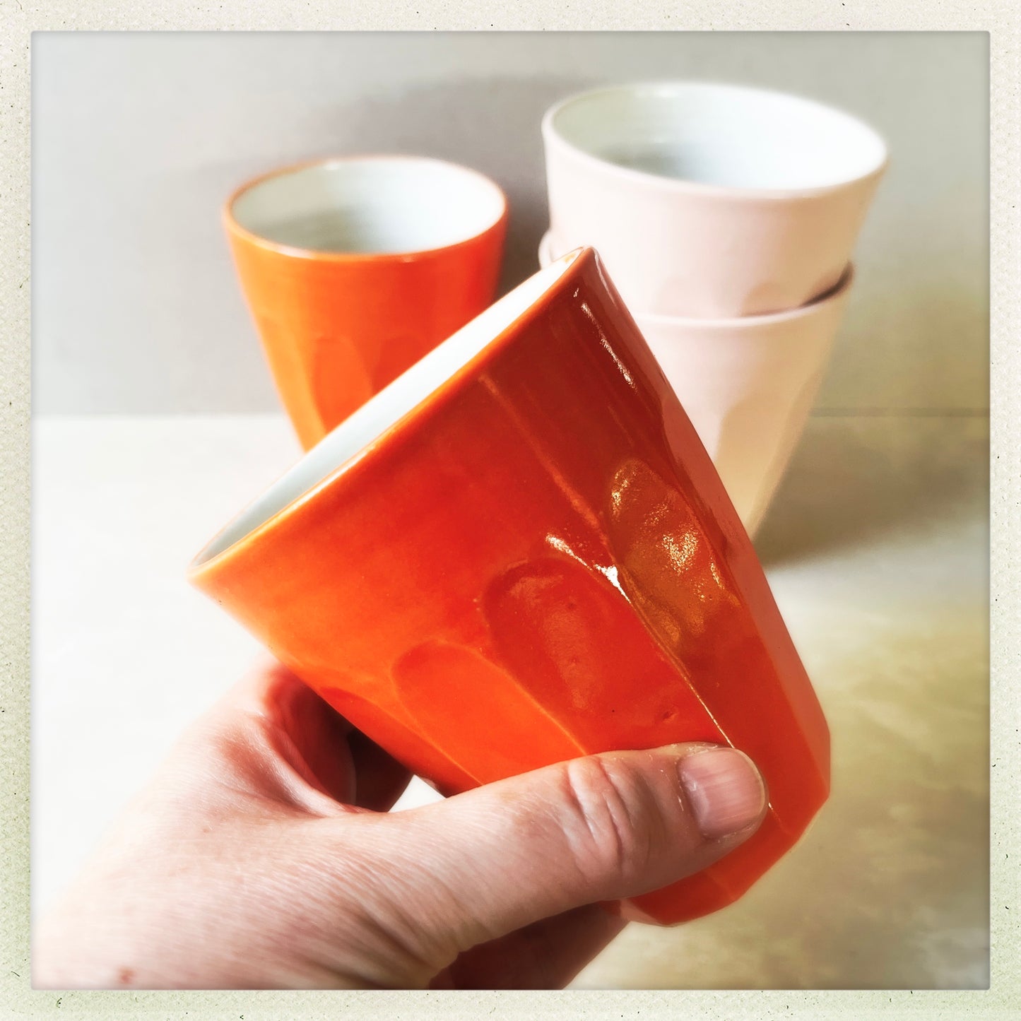Luna Large Cup/Tumbler Orange
