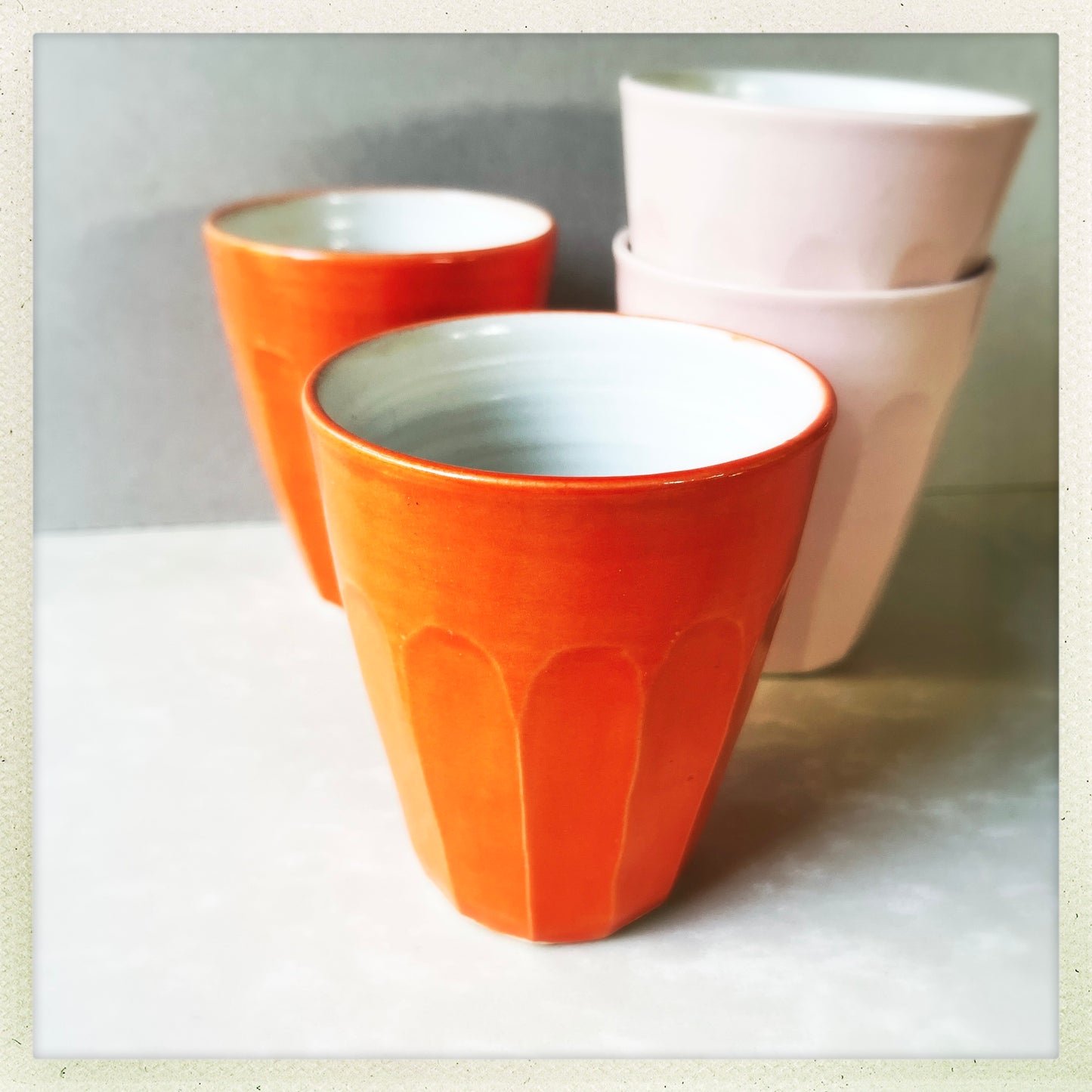 Luna Large Cup/Tumbler Orange